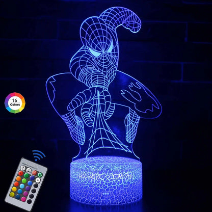 Spiderman & Venom Color-Changing Night Lamp™