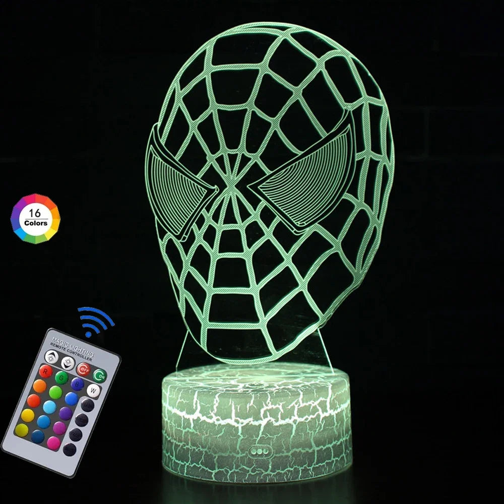 Spiderman & Venom Color-Changing Night Lamp™