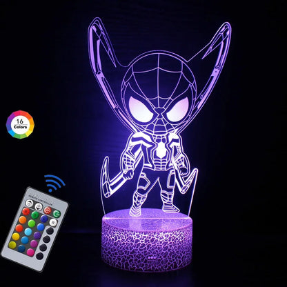 Spiderman & Venom Color-Changing Night Lamp™
