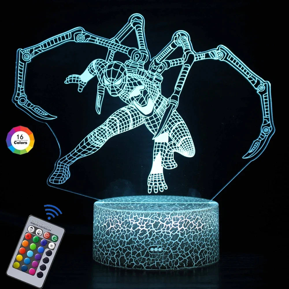 Spiderman & Venom Color-Changing Night Lamp™