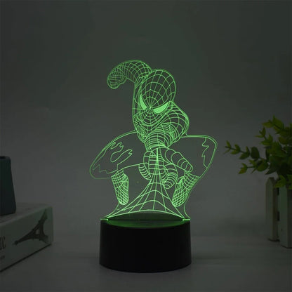 Spiderman & Venom Color-Changing Night Lamp™