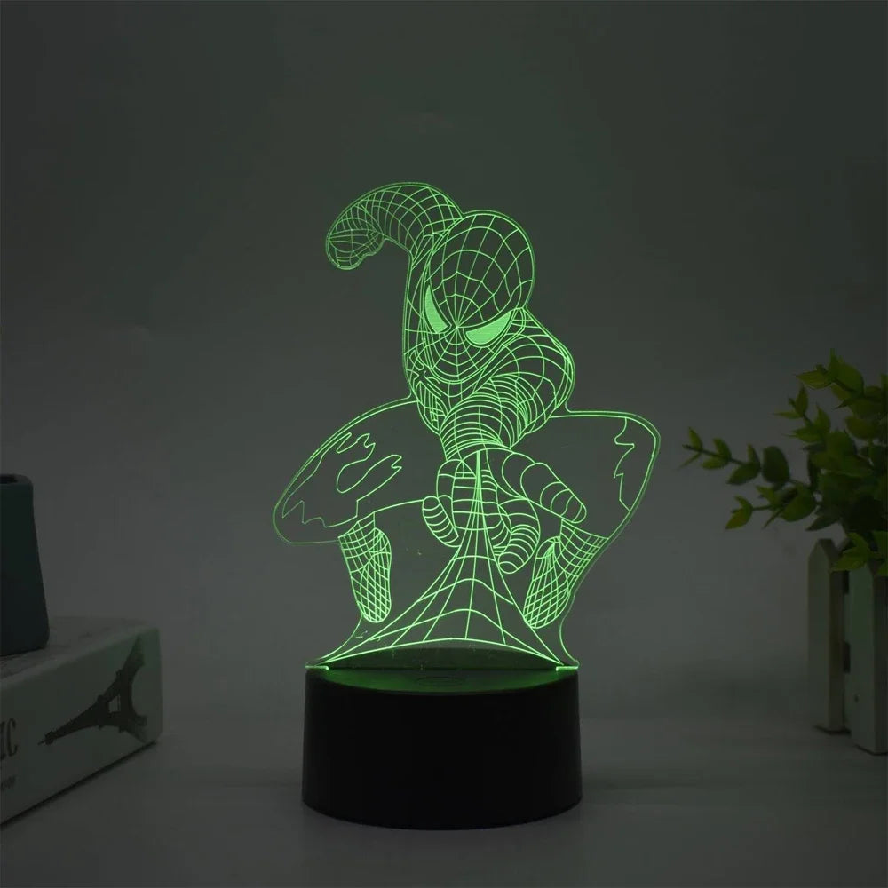 Spiderman & Venom Color-Changing Night Lamp™