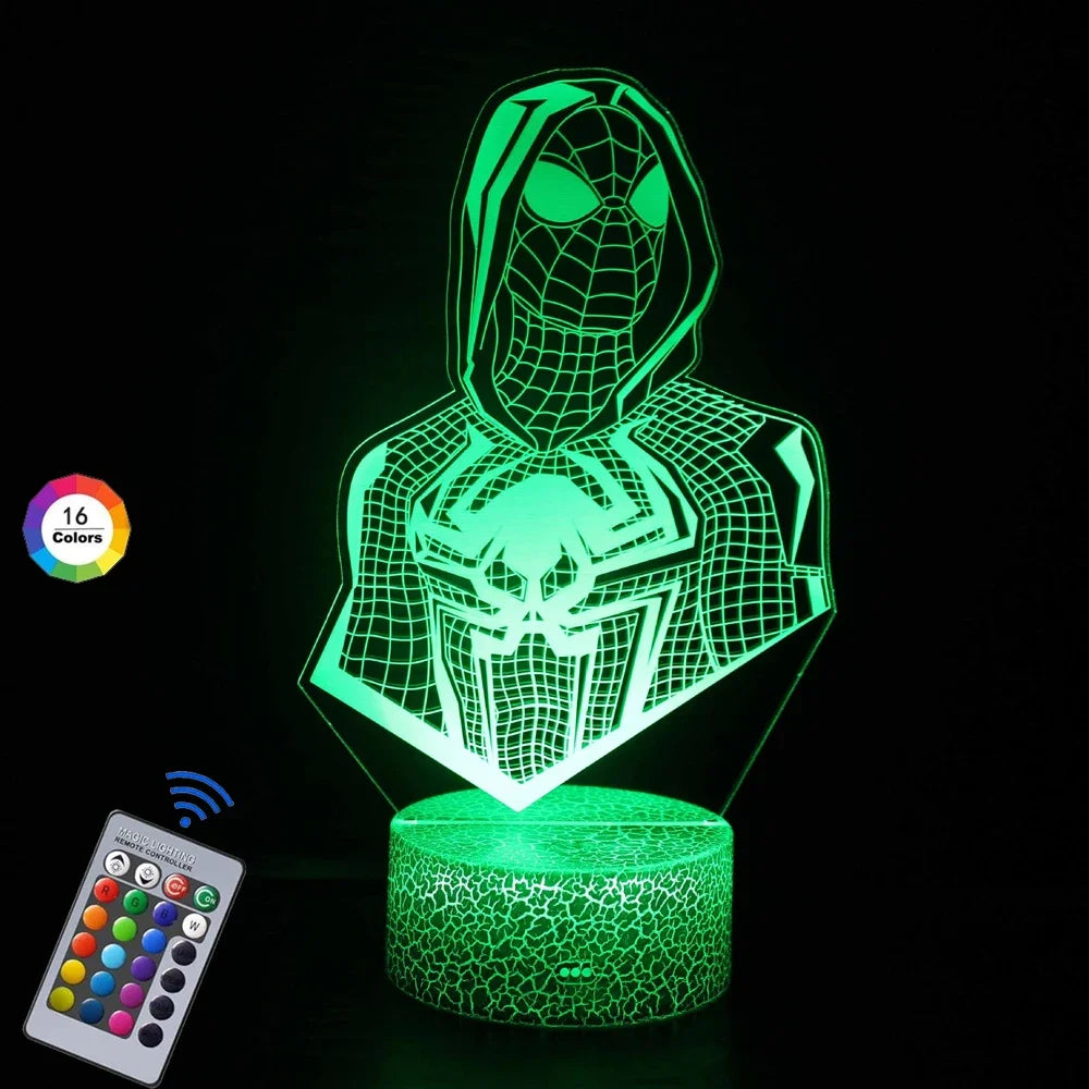 Spiderman & Venom Color-Changing Night Lamp™