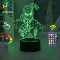 Spiderman & Venom Color-Changing Night Lamp™